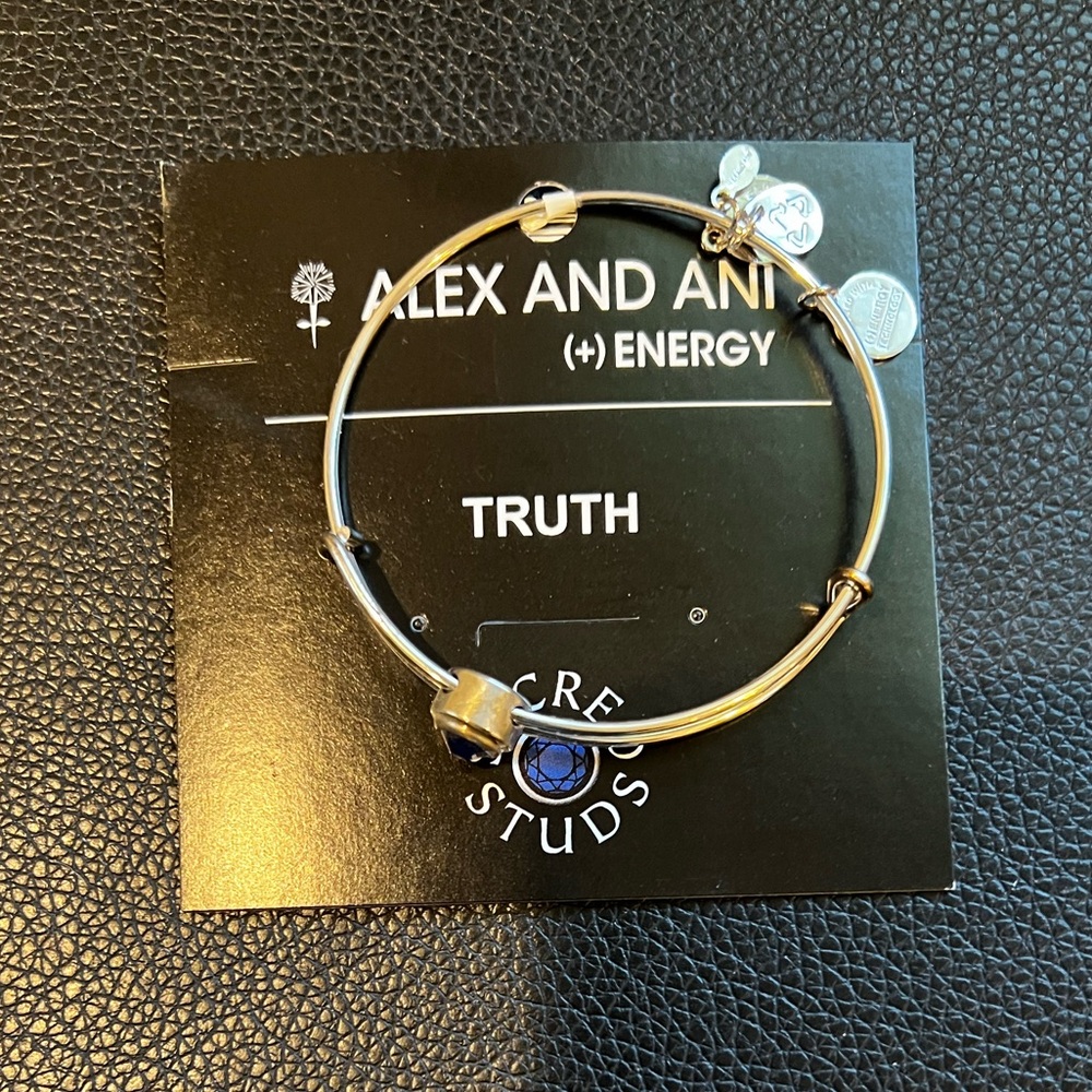 Alex and Ani Gold Bangle Truth Bracelet